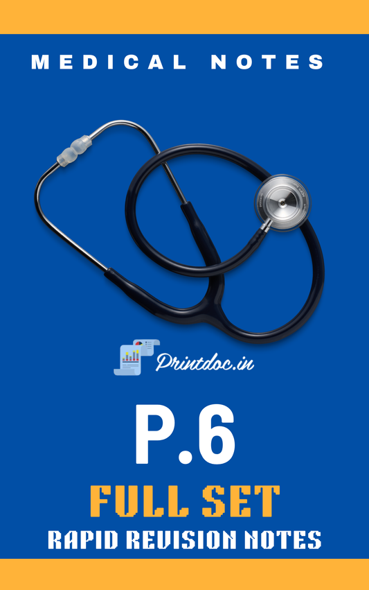 Prep 6.0 Rapid Revision - Full Set Notes