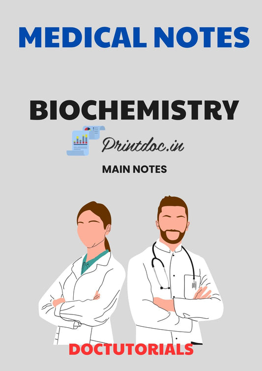 Doc Tutorial - BIOCHEMISTRY - PrintDoc