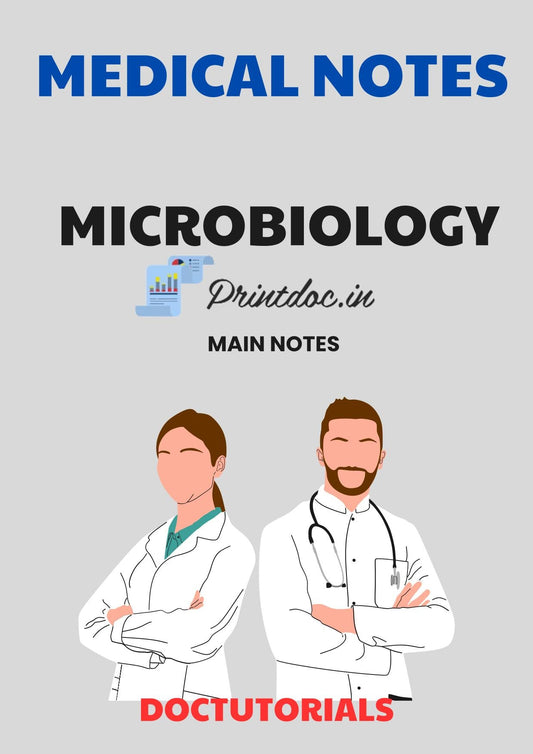 Doc Tutorial - MICROBIOLOGY - PrintDoc