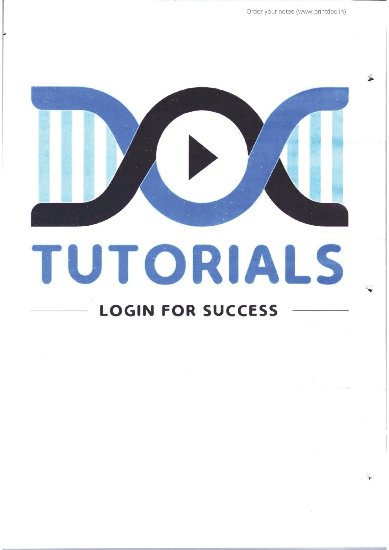 Dr. Tutorial (Surgery) Part 1 - PrintDoc