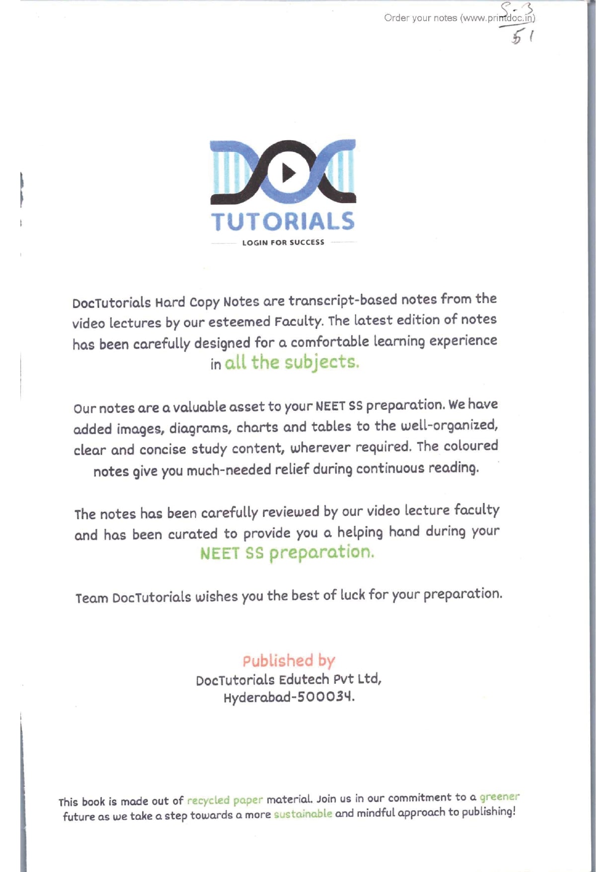 Dr. Tutorial (Surgery) Part 3 - PrintDoc
