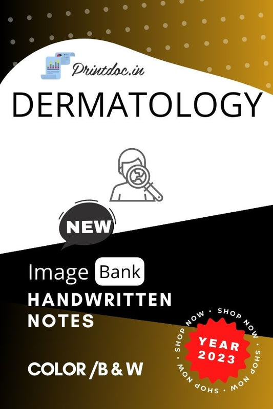 Image Bank - DERMATOLOGY Notes 2023 - PrintDoc