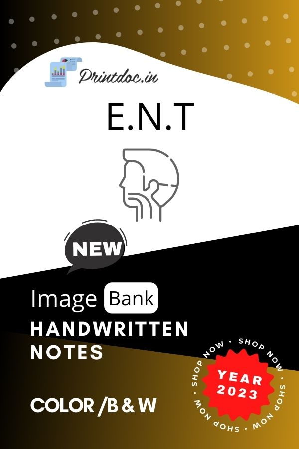 Image Bank - E.N.T Notes 2023 - PrintDoc