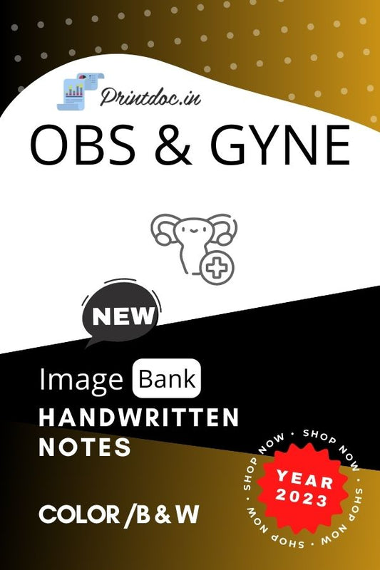 Image Bank - OBS & GYNE Notes 2023 - PrintDoc