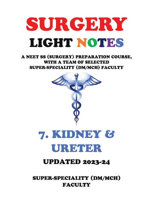 KIDNEY & URETER - Surgery Notes GMC - PrintDoc