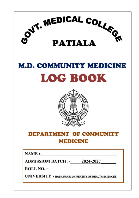 PSM - Log Book GMC