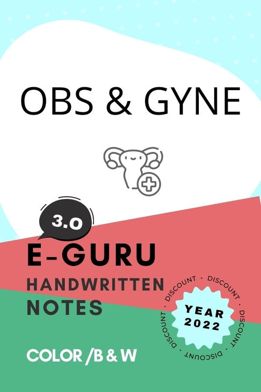 E-GURU -3-0 OBS & GYNE