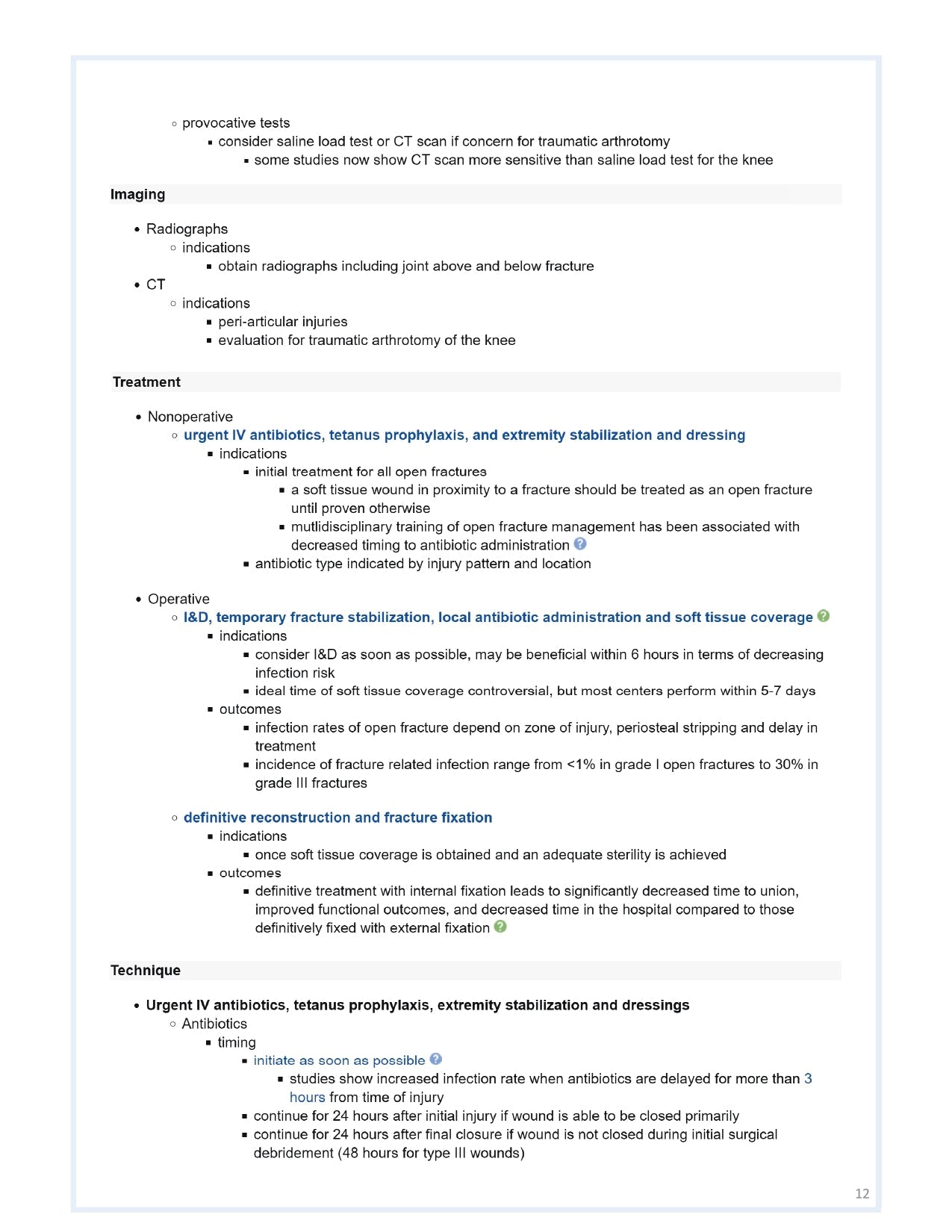 Orthobullets Notes - Vol 1 - PrintDoc