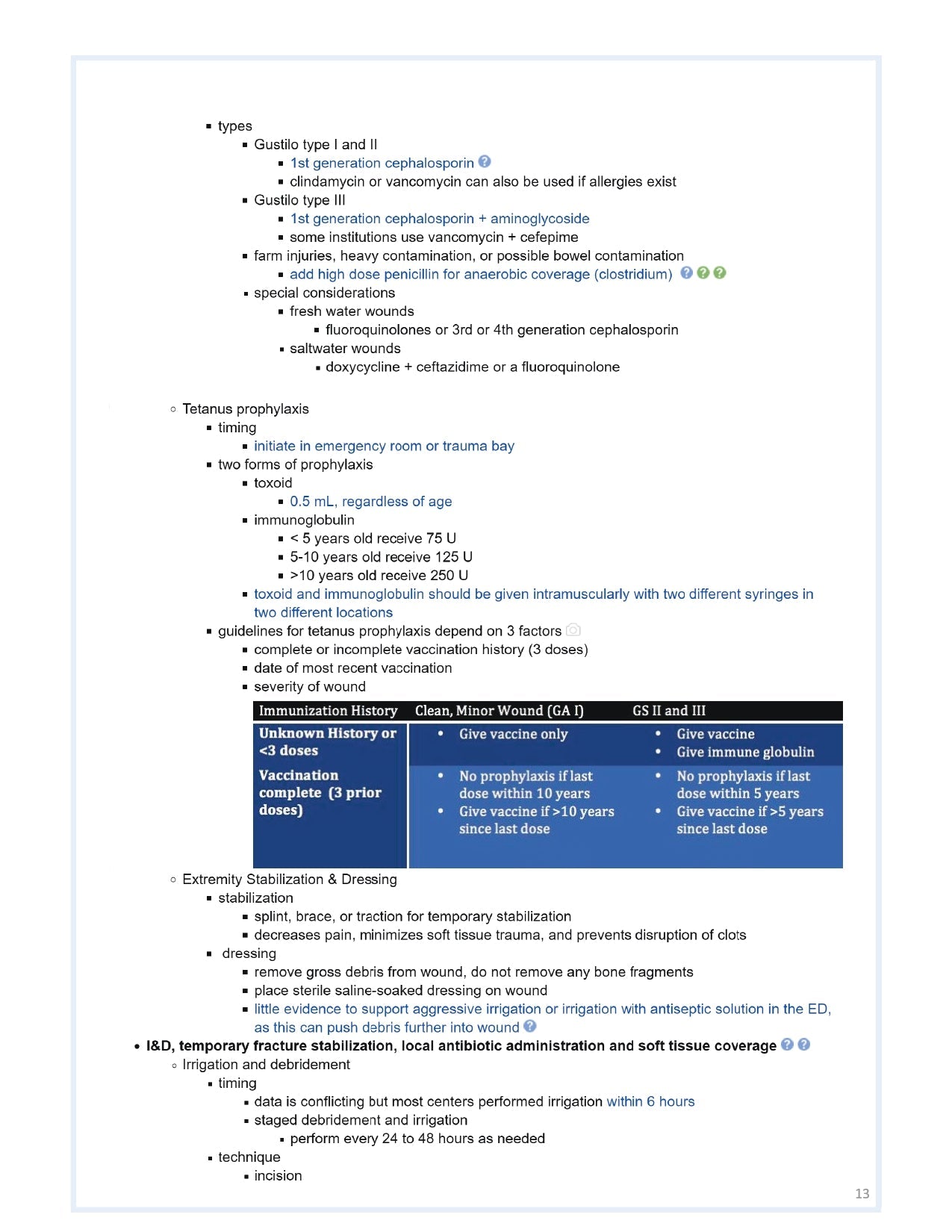 Orthobullets Notes - Vol 1 - PrintDoc