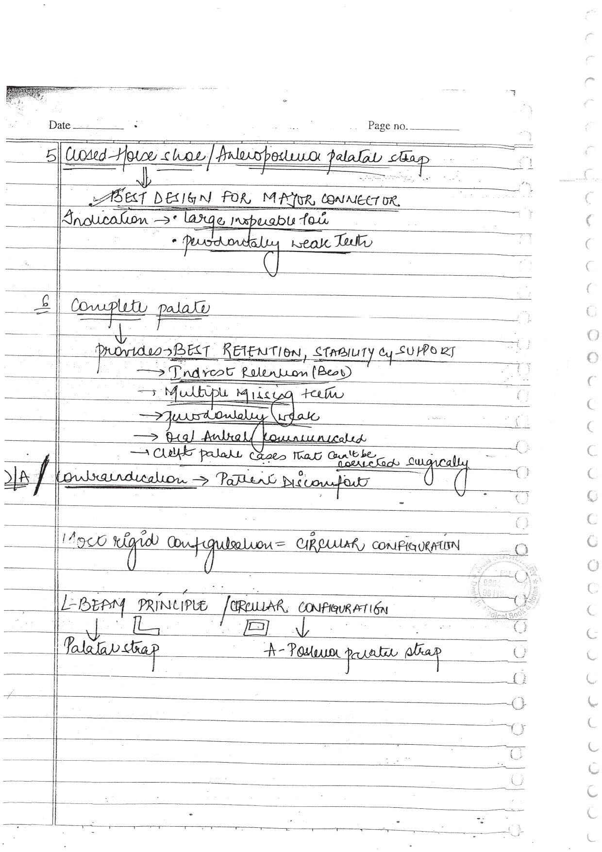PROSTHO DONTICS - BDS Dental Notes - PrintDoc