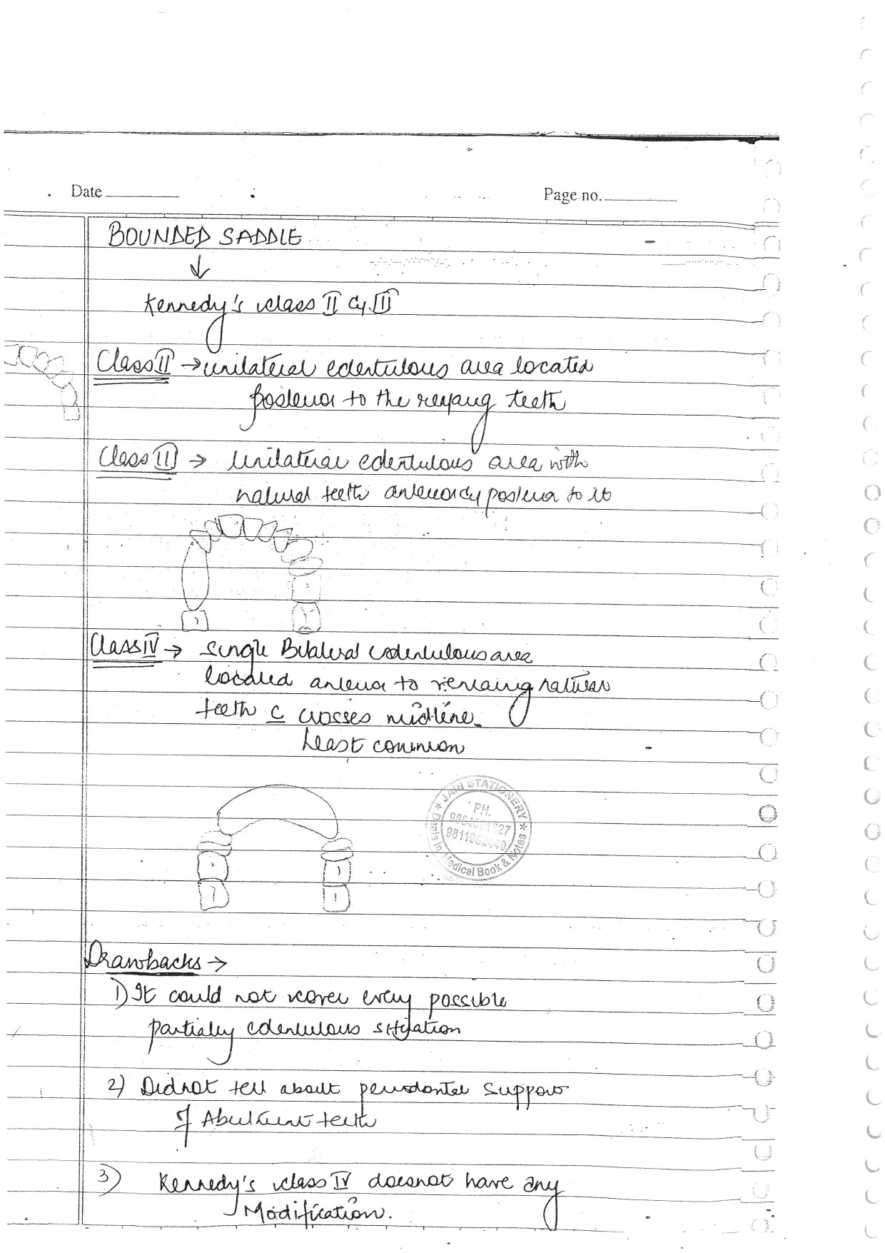 PROSTHO DONTICS - BDS Dental Notes - PrintDoc