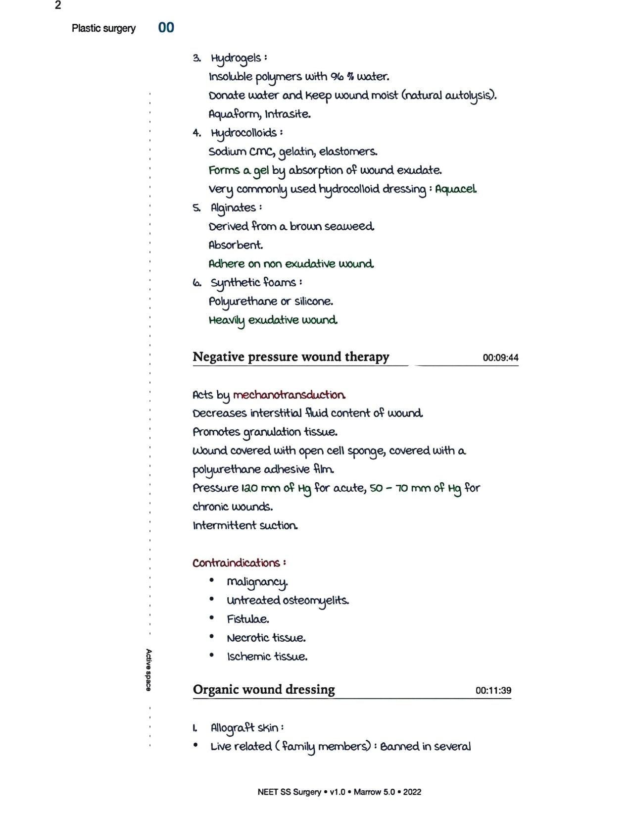 Surgery Neet SS - Plastic Surgery - PrintDoc
