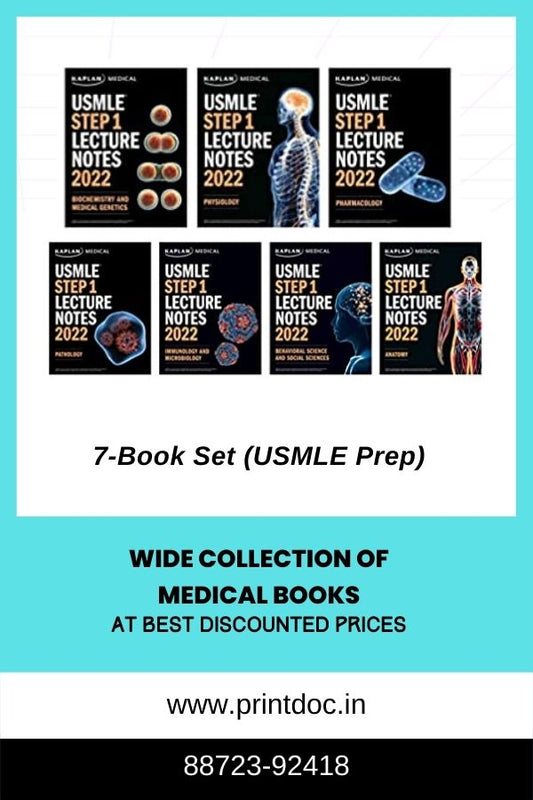 USMLE Step 1 Lecture Notes 2022: 7-Book Set (USMLE Prep) - PrintDoc