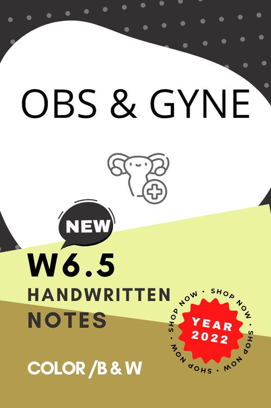 W6.5 - OBS & GYNE - Limited Time Offer - PrintDoc