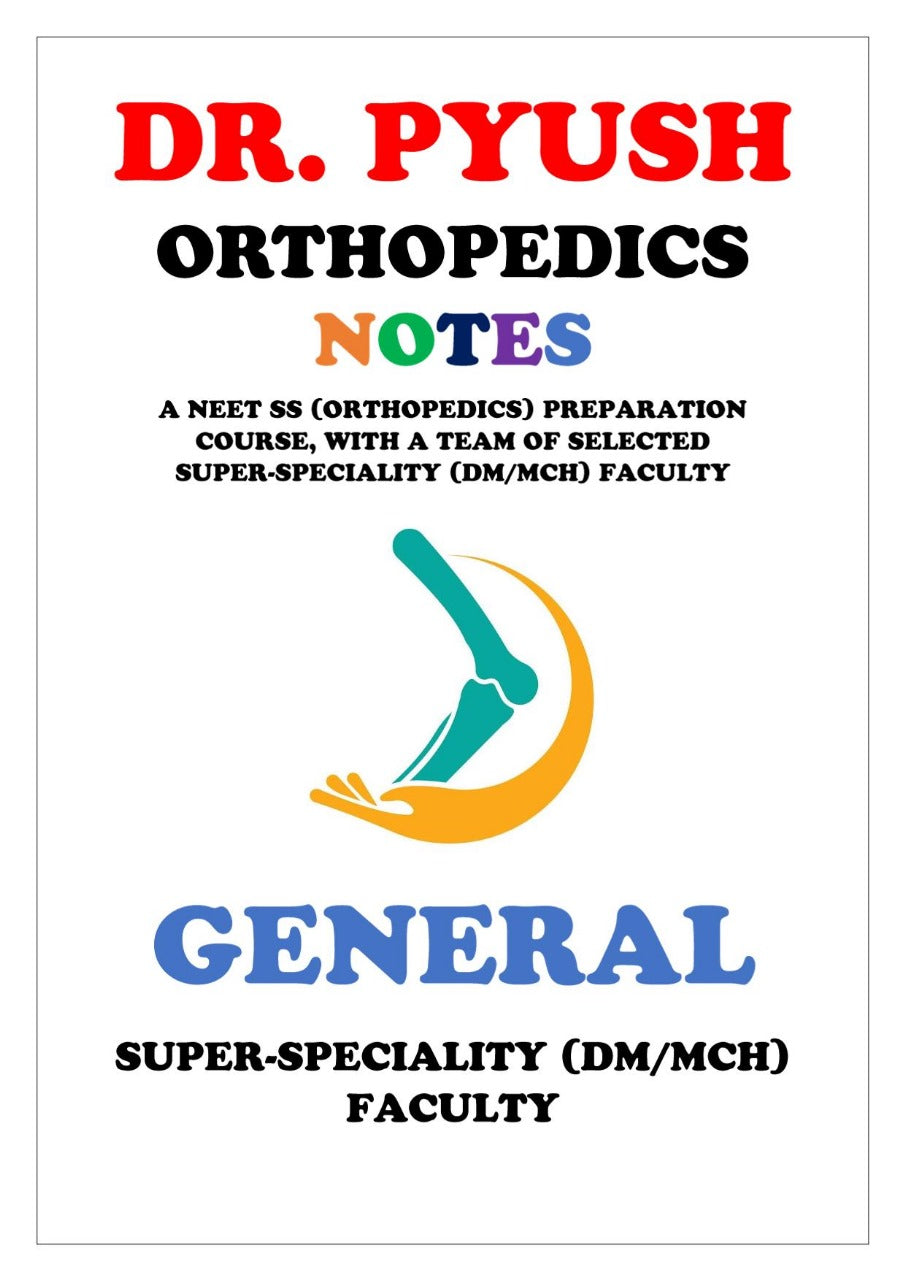 Dr. Pyush - Orthopaedics - General