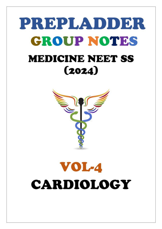 Prep Medicine - CARDIOLOGY - Super Speciality Notes