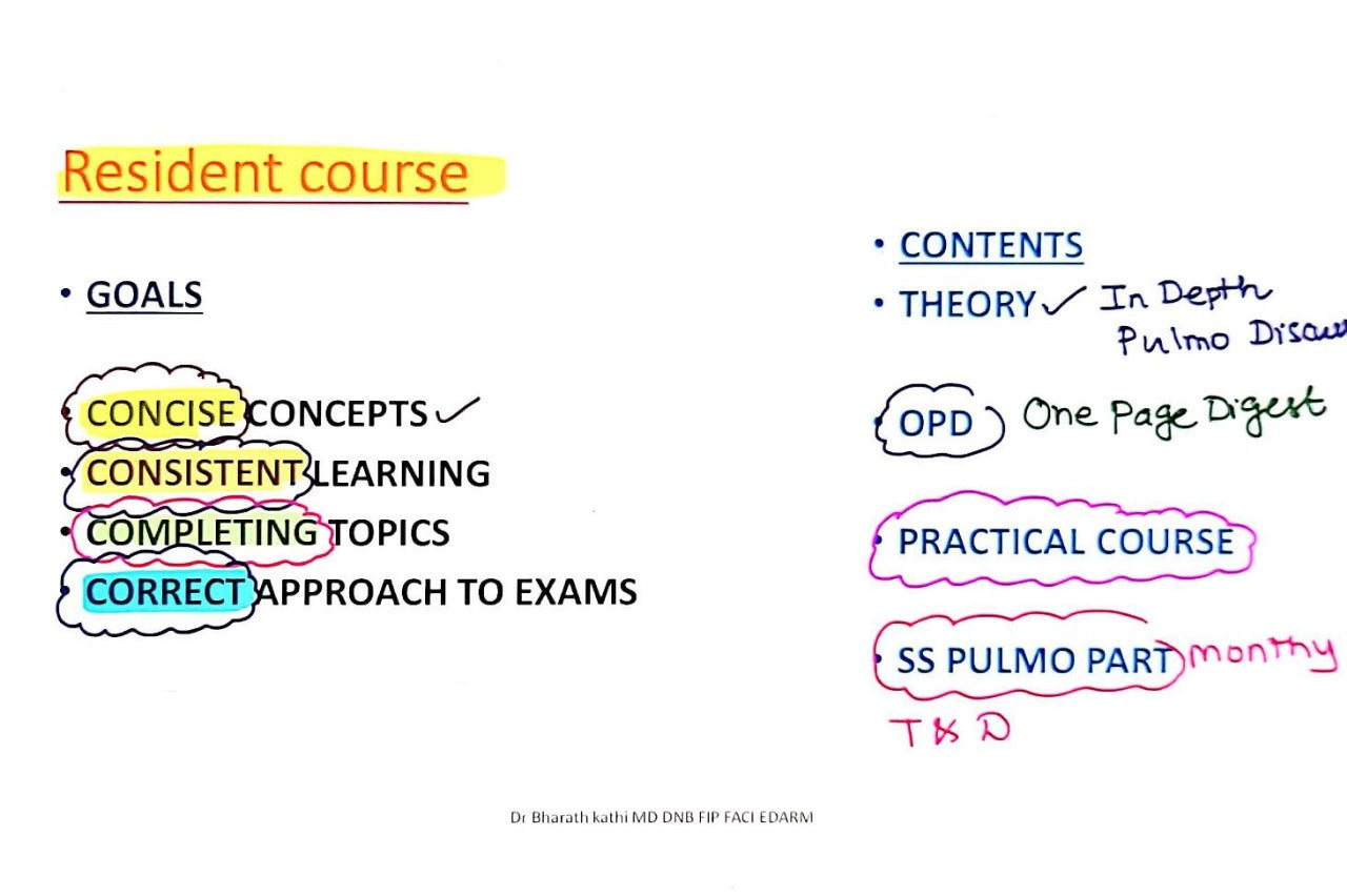 Resident Pulmonology - OPD Notes