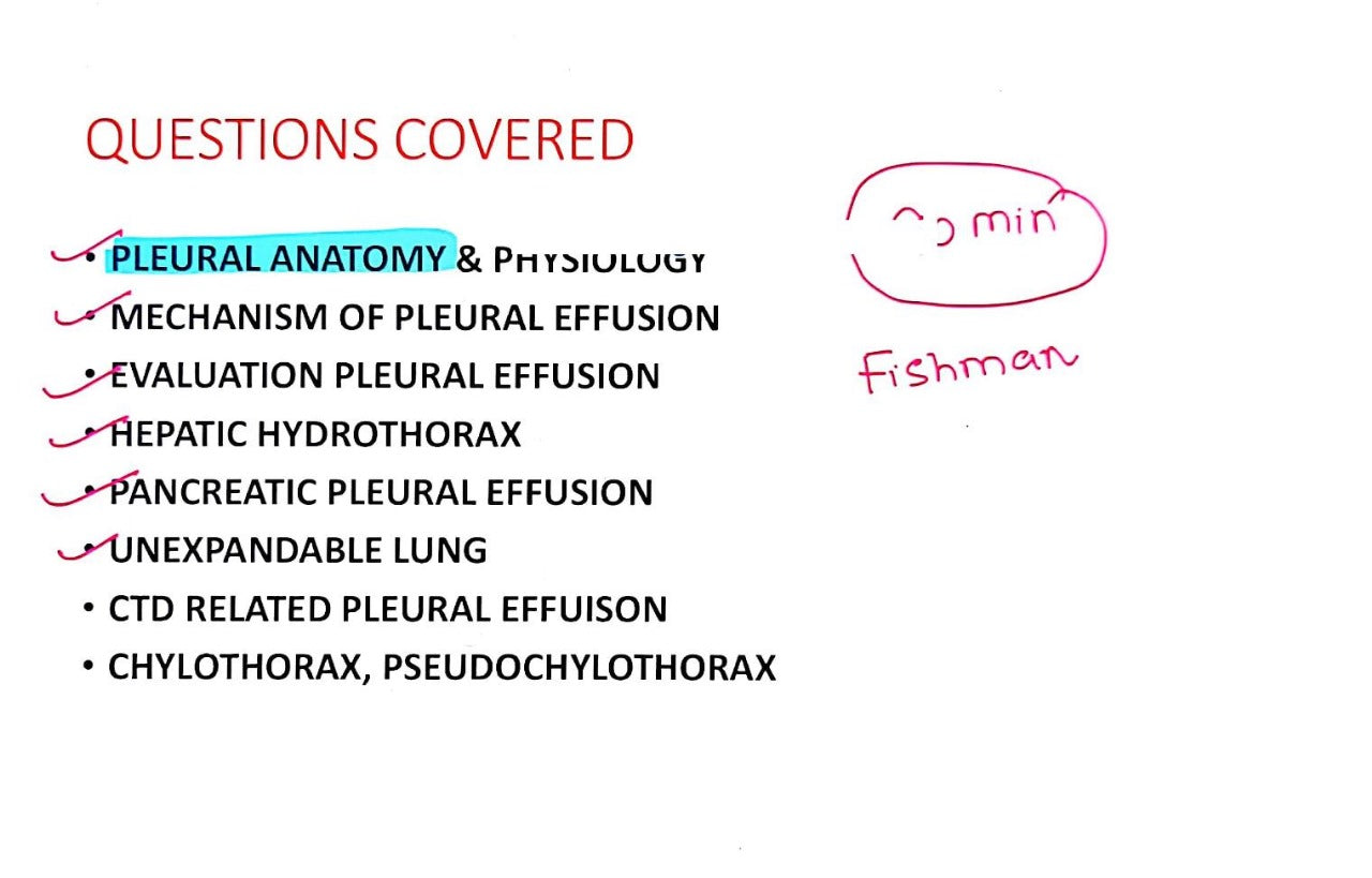 Resident Pulmonology - OPD Notes